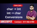 Convert Character to Integer and Integer to Character Ameerpet Technologies By srinivas