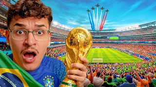 FUI ASSISTIR A COPA DO MUNDO NO ESTÁDIO