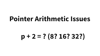 Problems with pointer arithmetic C