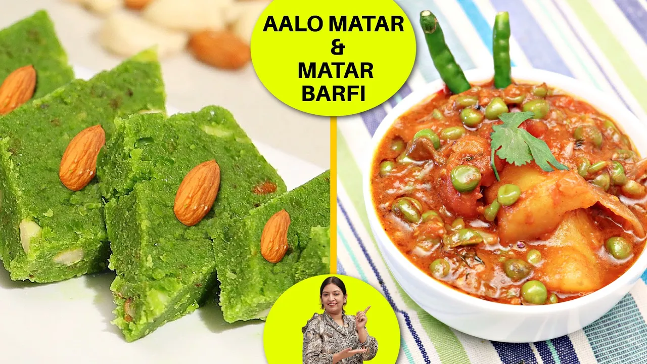         Home Style Aloo Matar  - Meetha vs Teekha   CookWithNisha
