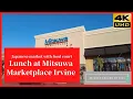 Mitsuwa Marketplace Irvine CA Walk around NY 2021 4K