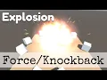 Unity Explosion - Making a bomb