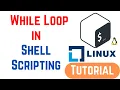Shell Scripting While Loop Shell Scripting Tutorial for Beginners