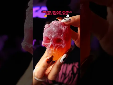 ASMR π Trying Halloween Edible Crystals #asmr #halloween #asmrfood #asmreating #mukbang #fall
