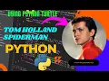 Tom Holland Spiderman Code in Python Turtle import graphics Python Programming Hub
