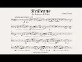 Download Lagu Fauré - Sicilienne op.78 for bassoon \u0026 Piano - Sheet music \u0026 Playalong with Piano accompaniment