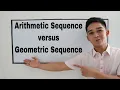 Arithmetic Sequence versus Geometric I Senor Pablo TV
