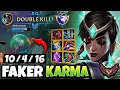 Lagu T1 Faker Karma MID vs Talon - Korea Grandmaster Patch 14.3 ✅