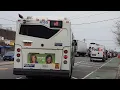 Q8 bus ride from Grant Avenue to Fountain Avenue Linden Boulevard