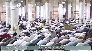 صلاة العشاء للشيخ عبدالباري الثبيتي اليوم الأحد 13 ربيع الثاني 1439 المسجد النبوي 