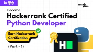 Build Your Logic With Python Python Hackerrank Solutions Q1 - Q8 Earn Certification