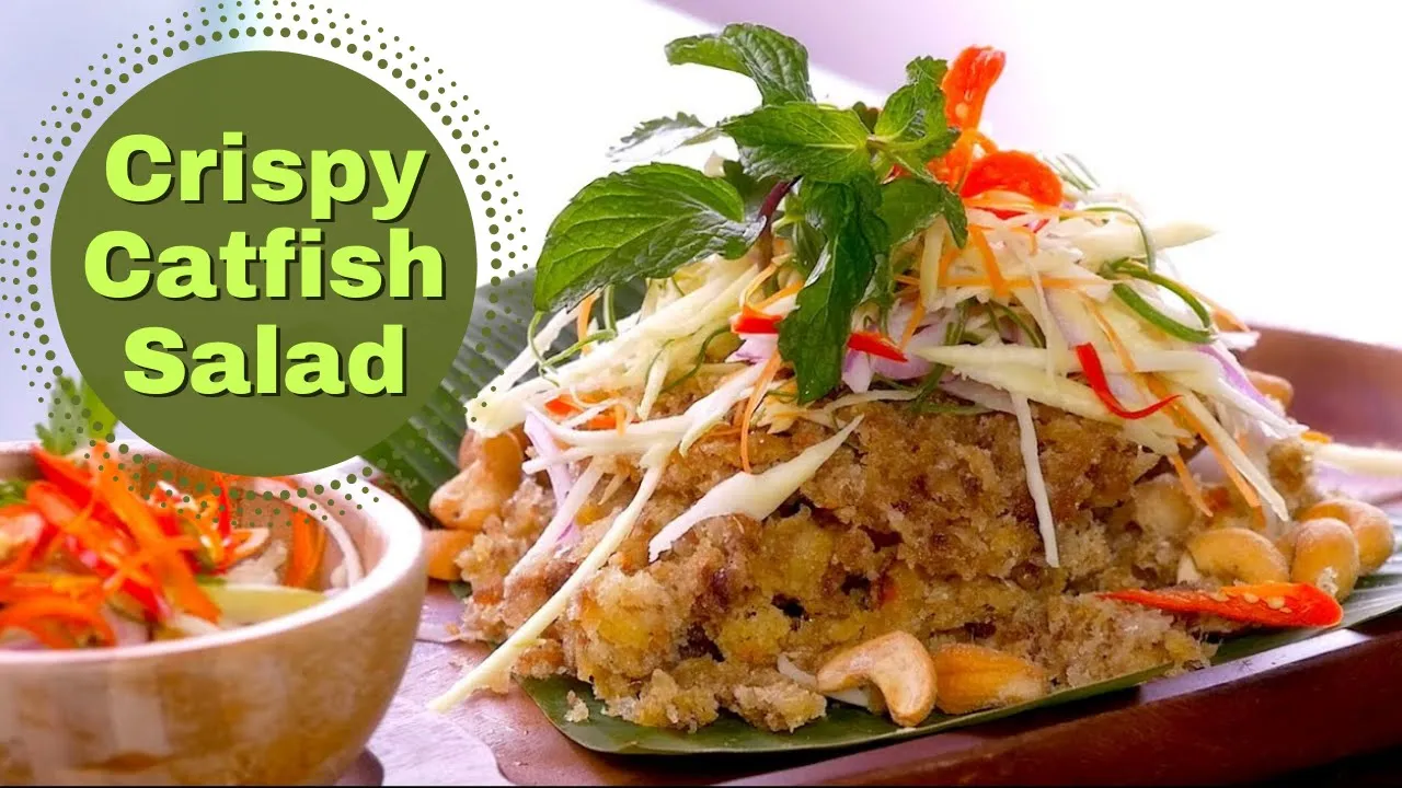 Crispy Catfish Salad Recipe