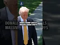 Donald Trump cancels massive Canada tariffs as he announces major new US deal