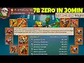 Download Lagu Lords Mobile - 7B ZERO(BIGGEST ZERO)IN 30MIN Worst Troops Comp i Ever SEEN Before #lordsmobile