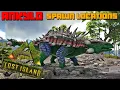 ARK Lost Island BEST Ankylo Spawn Locations Where To Find Your Metal Farmers