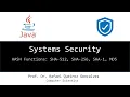 HASH Functions SHA-512 SHA-256 SHA-1 MD5 JAVA