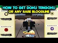 CODE HOW TO GET DOKU TENGOKU OR ANY RARE BLOODLINE IN SHINDO LIFE Shindo Life