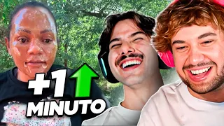 SE EU RIR, AUMENTA +1 MINUTO DE VÍDEO - React T3ddy