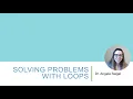 5e - Solving problems with loops