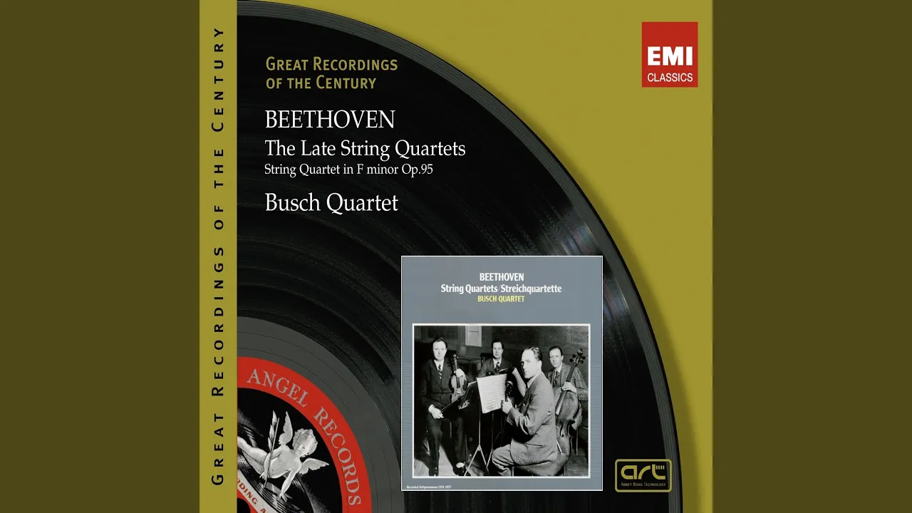 String Quartet No. 16 in F Major, Op. 135: III. Lento assai, cantante tranquillo String Quartet No. 16 in F Major, Op. 135: III. Lento assai, cantante tranquillo