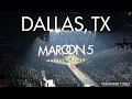 Maroon 5 LOVE IS LIKE Tour Dallas TX American Airlines Center November 07 2025