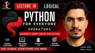 Python Complete Course 2026 18 - Python Logical Operators and or not Chaining Short Circuit
