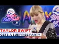 Taylor Swift Gets A Surprise Birt ay Party Capital s Jingle Bell Ball