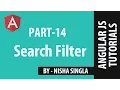 AngularJS Tutorial 14 - Search Filter in AngularJS