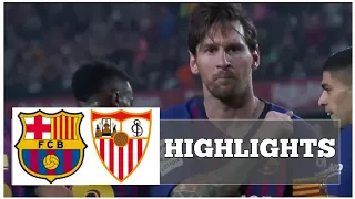 barcelona vs sevilla 4 2 full goal u0026 highligts 2018