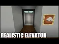 Realistic Elevator in Minecraft Bedrock