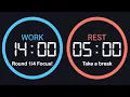 Pomodoro Timer Focus Intervals 4 Rounds Study Work - Beep Alerts