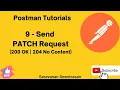 09 Postman Tutorials Send PATCH Request PATCH Method