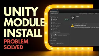How To Install Missing Unity Modules in 1 Minute