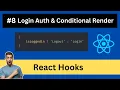 React Challenge Day 8 Login Authentication Conditional Rendering