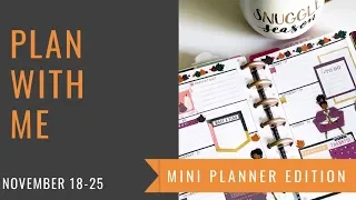 PLAN WITH ME: MINI PLANNER EDITION ( November 19-25)