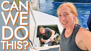 Time to FIX OUR ENGINES! (Repowering our boat – Part 1) [Ep119 RED SEAS]
