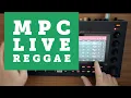 Download Lagu AKAI MPC LIVE Reggae style finger drumming jam with factory sounds [Quick Jam 41]