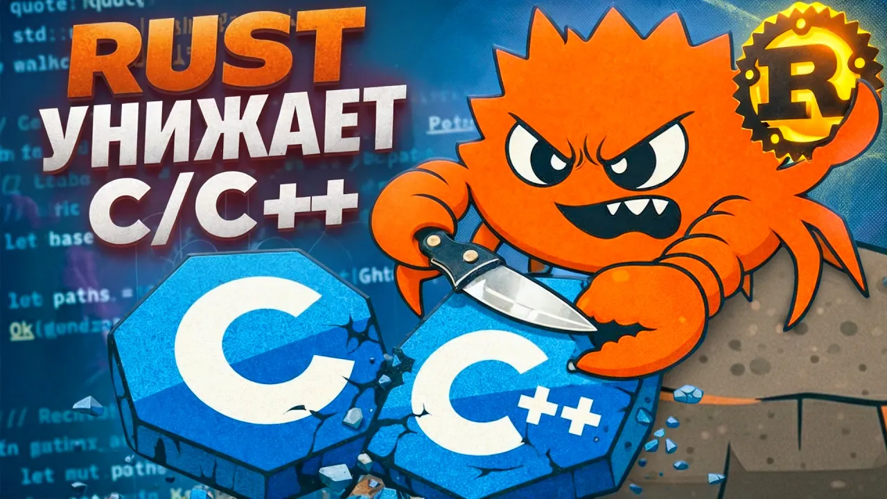 RUST: Язык Программирования, Который ЗАМЕНИТ C и C++?