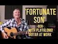 How to play Fortunate Son by CCR