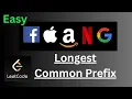 Longest Common Prefix - Leetcode 14