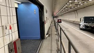 Monitor Merrimac Memorial Bridge Tunnel The MMMBT elevator tour with MACHINE ROOM