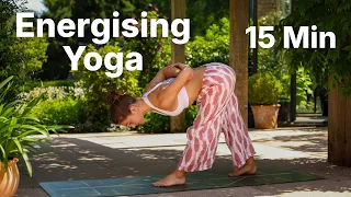 15 Min Energising Yoga Flow | Full Body Feel Good Yoga