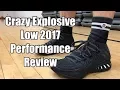 ADIDAS CRAZY EXPLOSIVE LOW 2017 PRIMEKNIT PERFORMANCE REVIEW