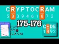 CRYPTOGRAM level 175 176