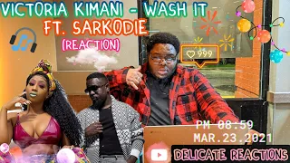 victoria kimani wash it ft sarkodie official video delicate reactions 