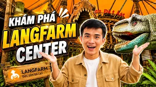 Khám phá thế giới khủng long Langfarm Center || Linh Nhi Family