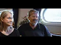 Interview with guests about boat bike tour from Amsterdam to Bruges aboard the Magnifique 4
