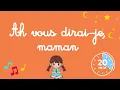 Ah vous dirai-je maman ⭐ BERCEUSE 20 MINUTES | Sans écran | Voix douce