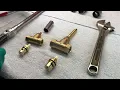 Using a Socket Wrench to Remove a Cartridge