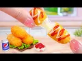 Lagu 🌭 Cheesy Miniature Fried Korean Mozzarella Corn Dog Recipe 🧀 Cooking And Eating Tina Mini Cooking